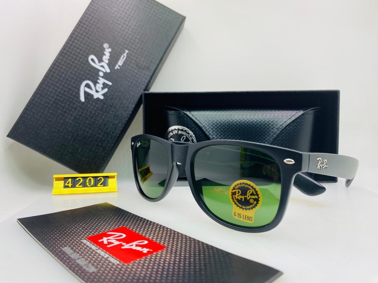 Lunettes Ray ban – Modèle 4202 (couleur noir, au verre vert), Tawfeex Market, Tawfeex, ecommerce, senegal, market